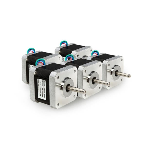 5pcs Two Phase Stepper Motor 40mm 3.6kg.cm 1.7A