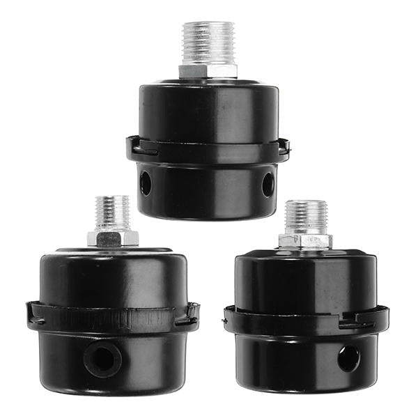 12.5mm 16mm 20mm Noise Muffler Silencer Air Compressor Parts Air Compressor Intake Filter