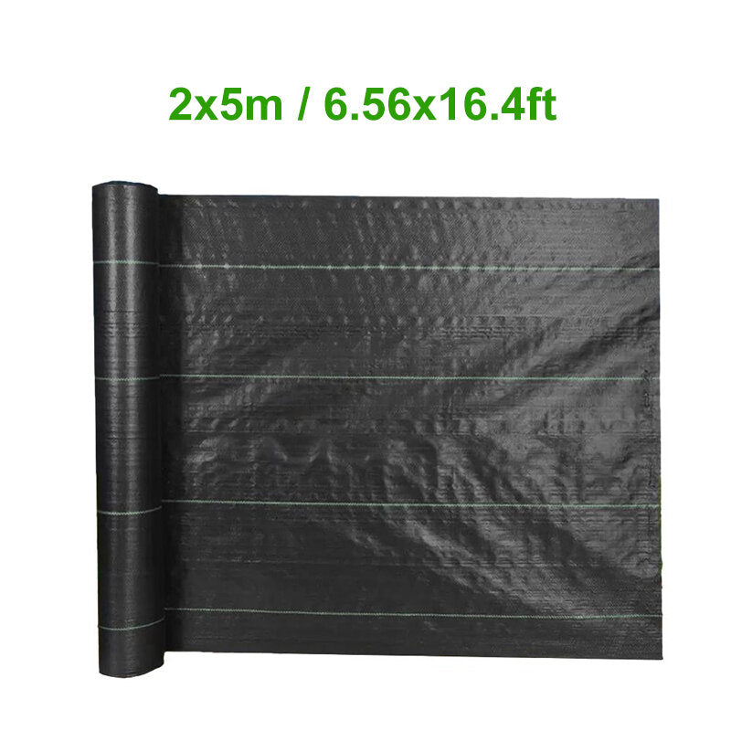 Weed Control Fabric Barrier Landscape Blocker Earthmat Ground Cover