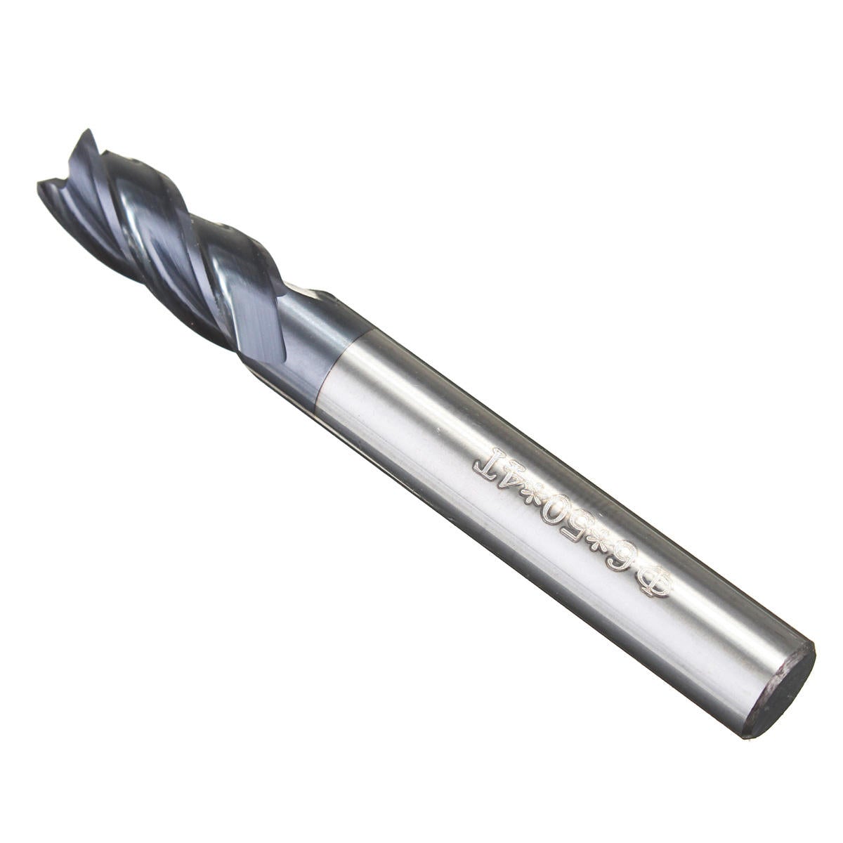 7pcs 1-10mm 4 Flutes End Mill Cutter Tungsten Carbide Milling CNC Tool