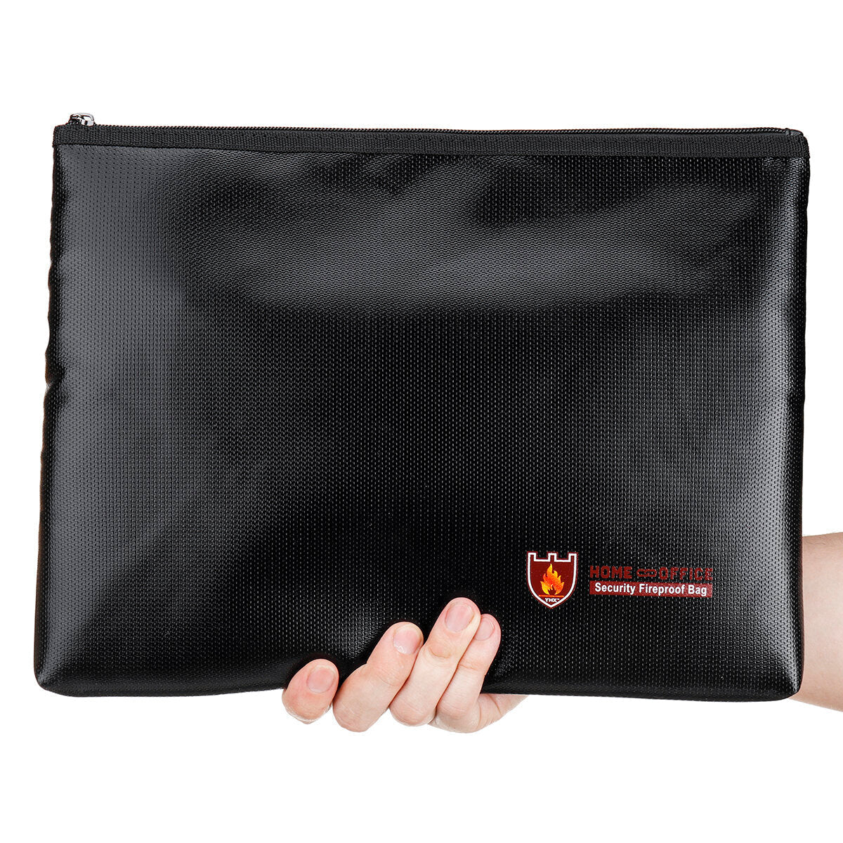 Portable Fireproof Waterproof Document Envelope File Folder Cash Pouch Fireproof Money Bag Lipo Safe Bag for Home Office S/M/L