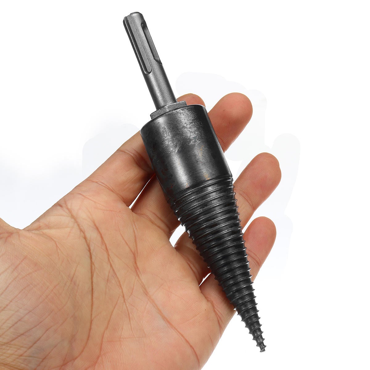 32mm High Speed Steel Firewood Splitting Drill Bit Hard Wood Cone Splitter