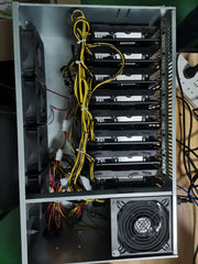 2000W PC Power Supply 110V-230V 95 PLUS Gold ATX Miner Bitcoin Power Supply Support 8 GPU Graphics Cards 4+4Pin CPU 24Pin SATA