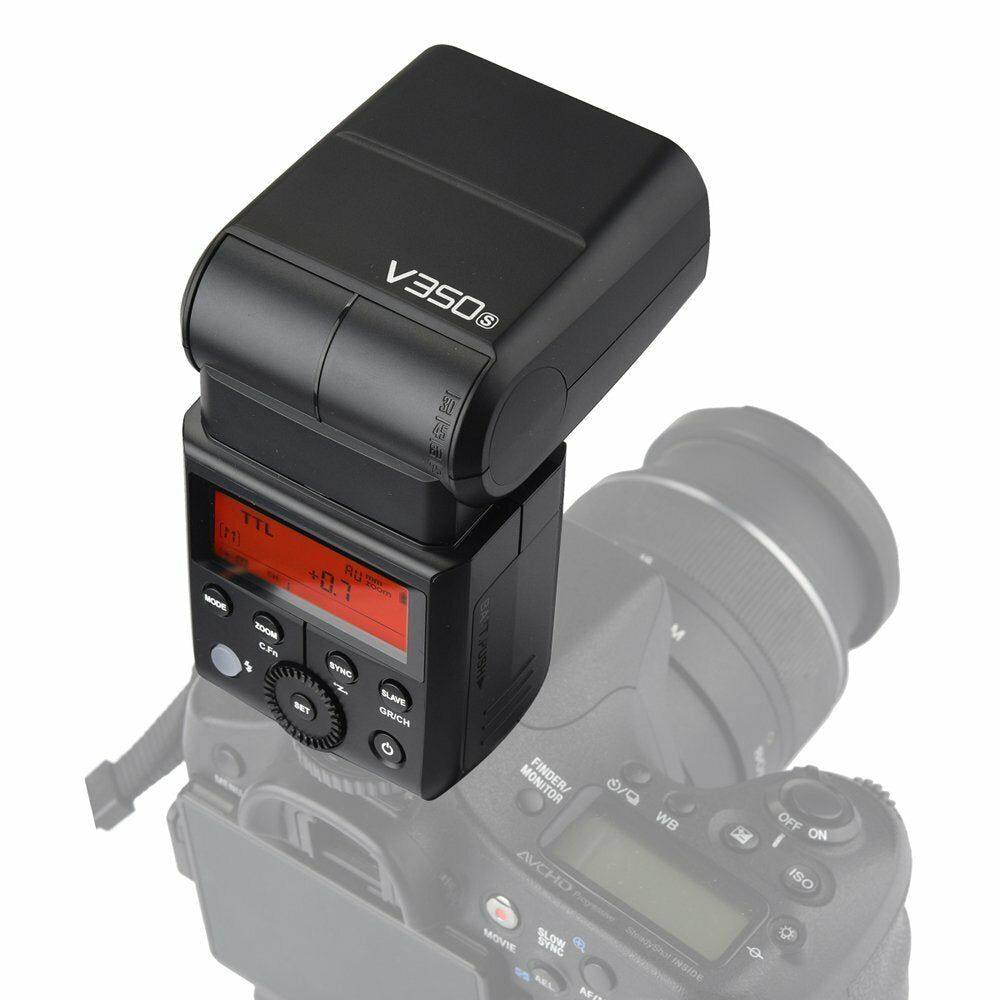 TTL Camera Speedlite Flash with Built-in Rechargeable Battery V350C V350N V350S V350F V350O for Canon/Nikon/Sony Fuji Olympus