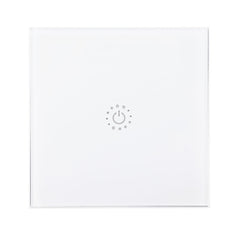 EU 433Mhz 1 Gang Smart WIFI Light Switch Interruptor Touch Wall Power Switch App Remote Control Intellegent Switch Work With Alexa Google Home