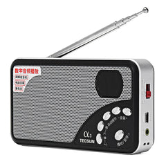 Digital FM Radio Receiver Speaker Support TF Card