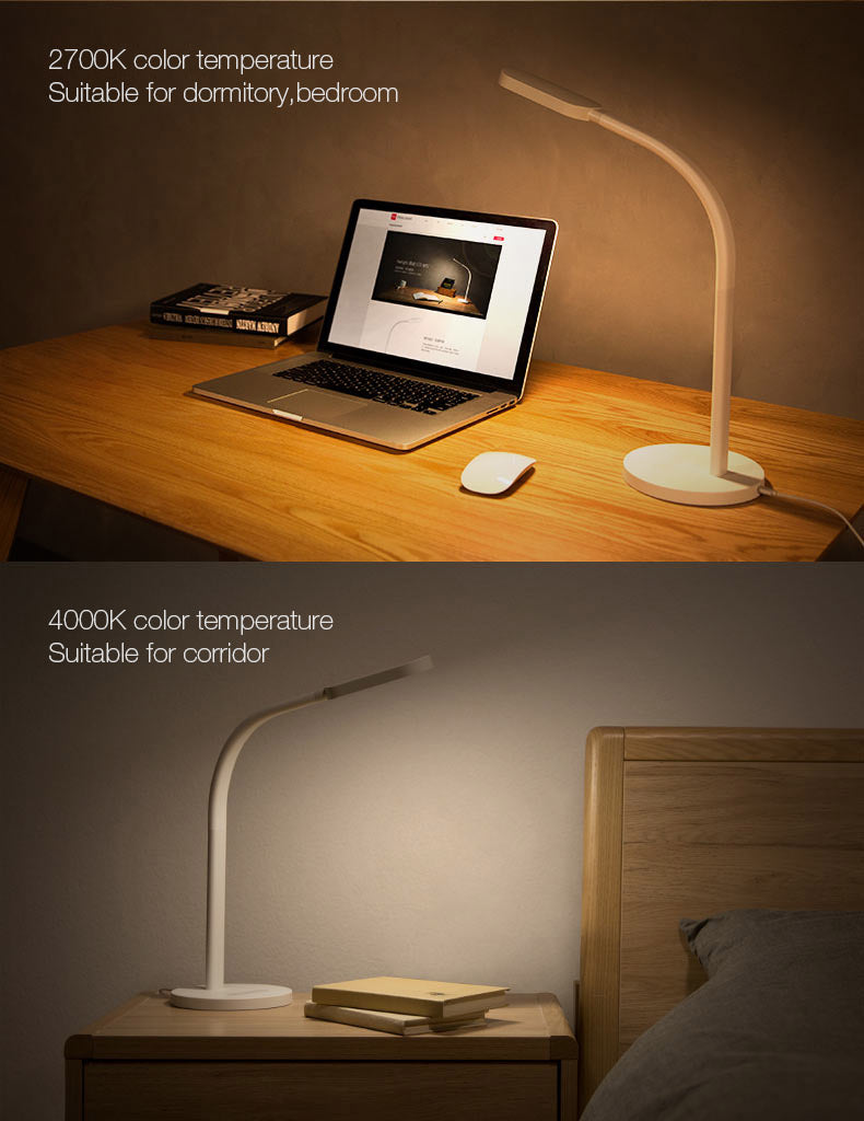 3W/ YLTD02YL 5W 60 LED Touch Dimmable Desk Lamp Smart Table Light for Home