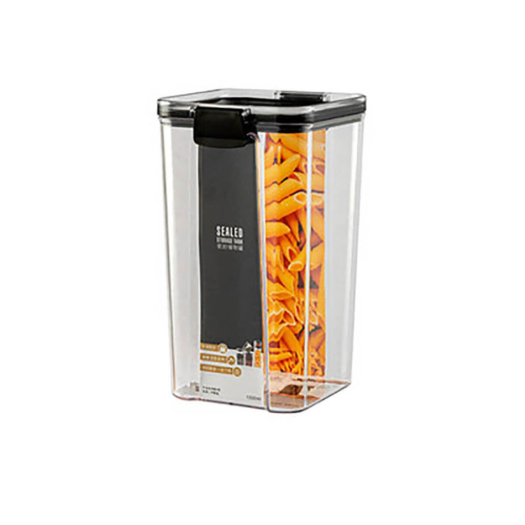 2/4PCS Plastic Dry Food Containers Kitchen Noodles Storage Box Cereal Dispenser