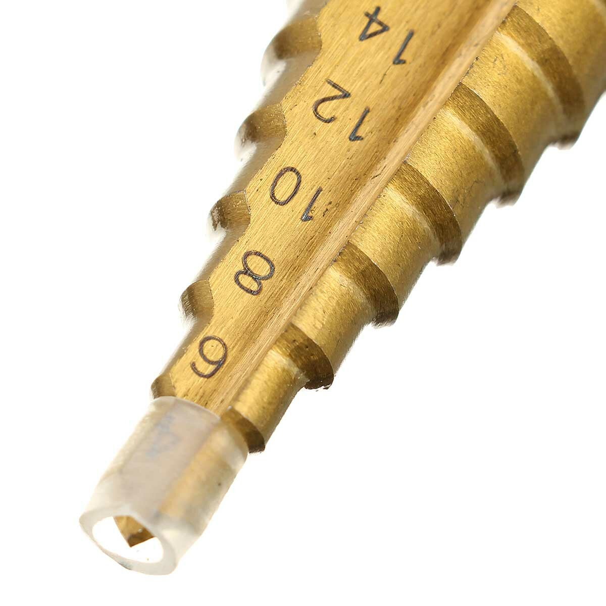 4-22MM Hex Titanium Step Cone Drill Bit Hole Cutter HSS 4241