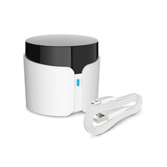 White mini Wi-Fi Smart Universal IR Remote Transmitter Voice Control with Google Home & Alexa Smart Home HUB