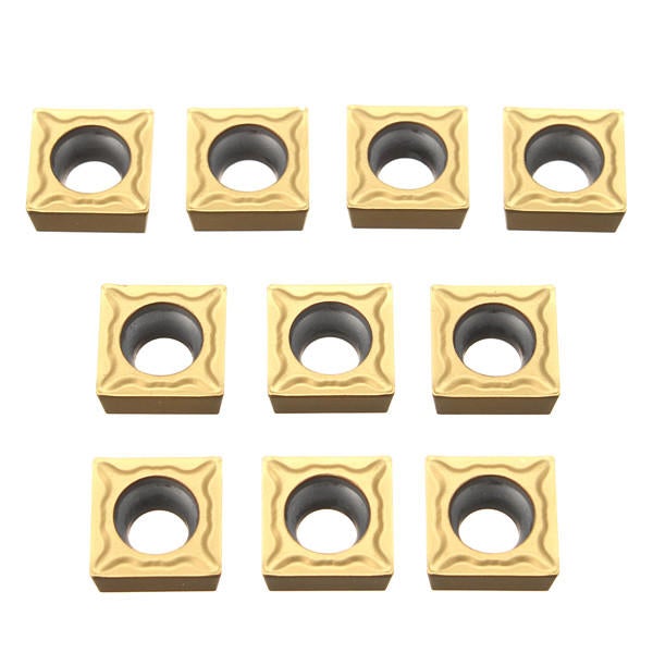 10Pcs Inserts Carbide Coated Milling Cutter