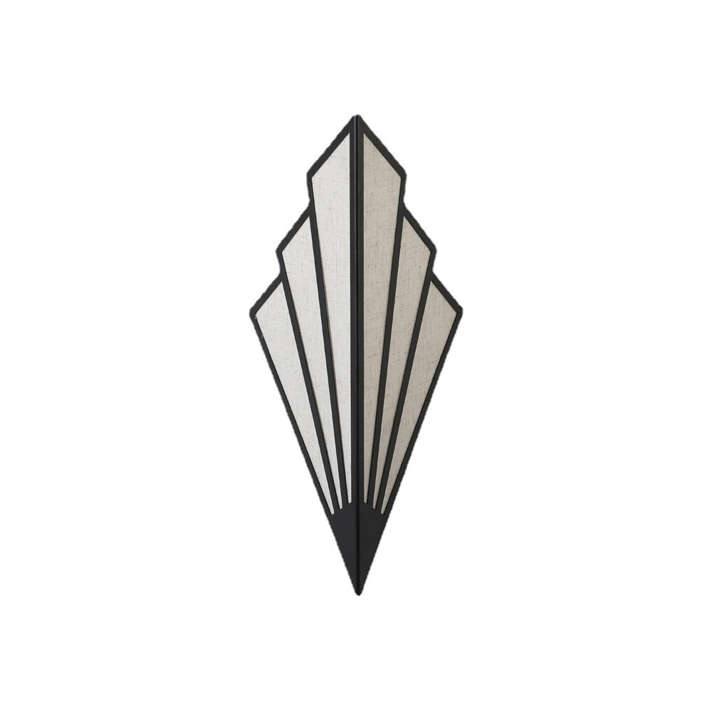 5W LED Wall Lamps Corridor Aisle Staircase Bedroom Wall Lights Hotel Bedside Lamp Fan-shaped Indoor Decoration Lighting