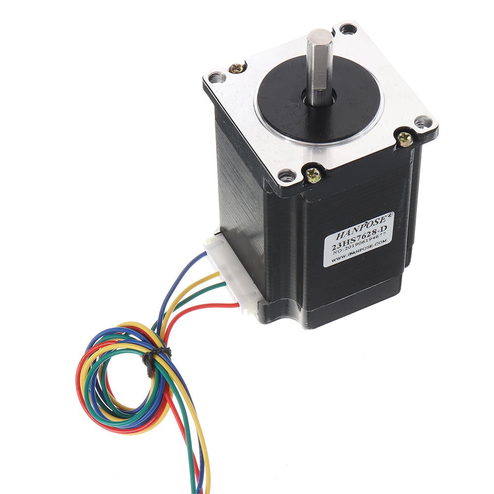 Double Shaft 76mm Nema 23 Stepper Motor 57 Motor 2.8A 189N.cm 4-lead CNC Laser Grind Foam Plasma Cut Engraving Machine