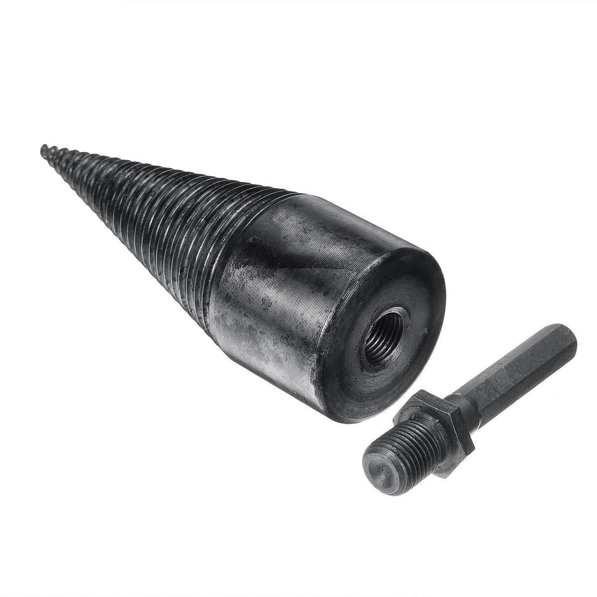 42mm High Speed Steel Firewood Splitting Drill Bit Hard Wood Cone Splitter