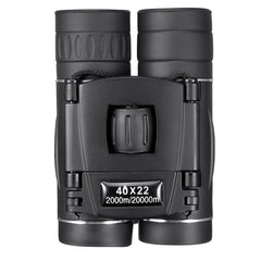Mini 40x22 Folding Telescope Waterproof Binoculars Night Vision Camping Travel