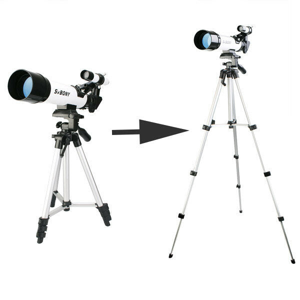 Astronomical Telescope 3X Barlow Lens Birds Vision Optical Finder Scope Monocular with Tripod