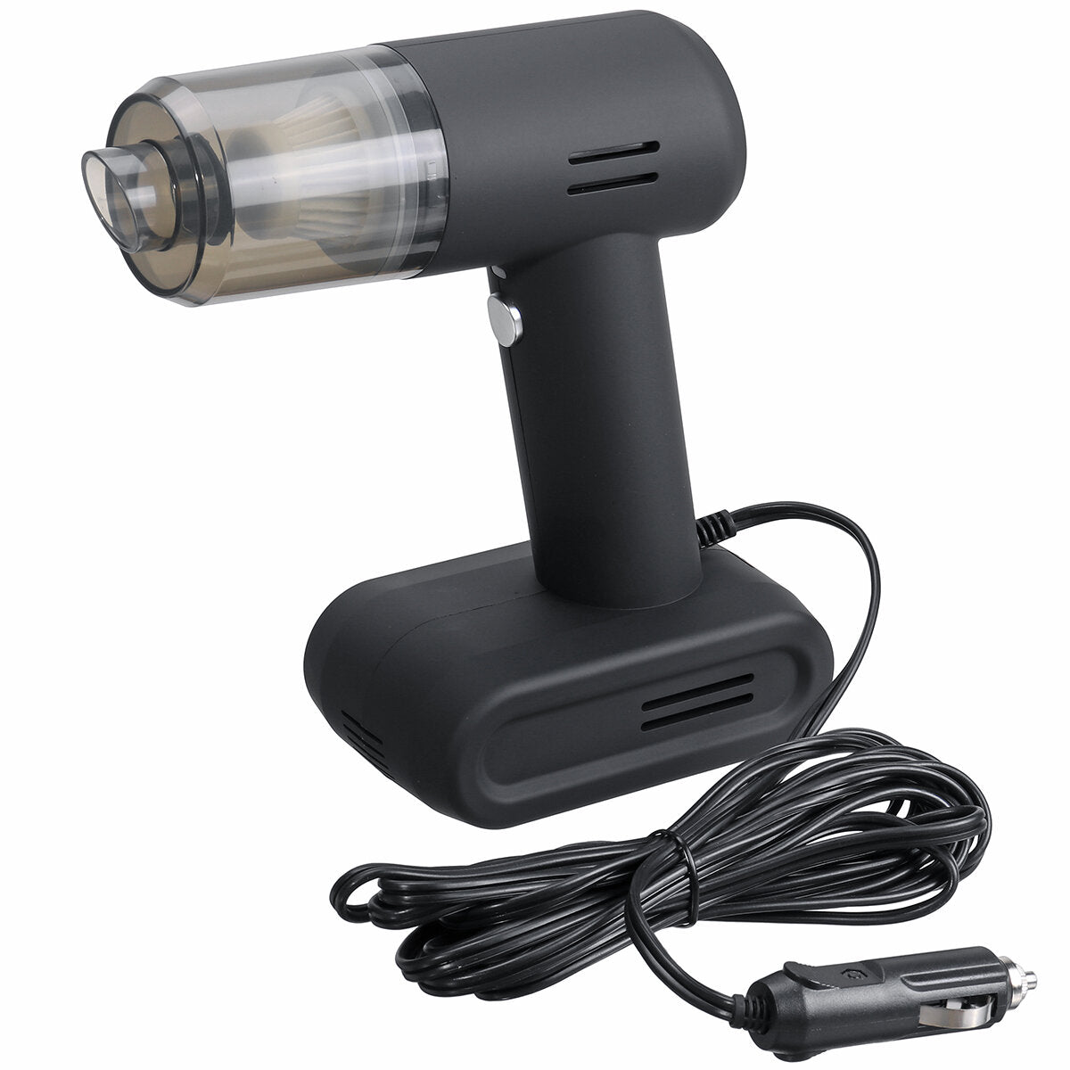 4-in-1 LCD Display Air Pump Wireless/Wired LED Vacuum Cleaner Car Charger Household Cleaning Tools