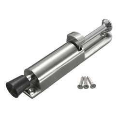 200mm Stainless Steel Telescopic Door Stopper Spring Door Holder