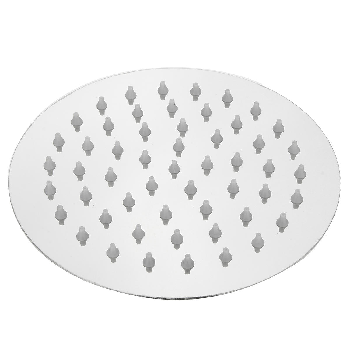 360 6 Inch Round Stainless Steel Ultra Thin Rainfall Shower Head Bathroom Sprayer