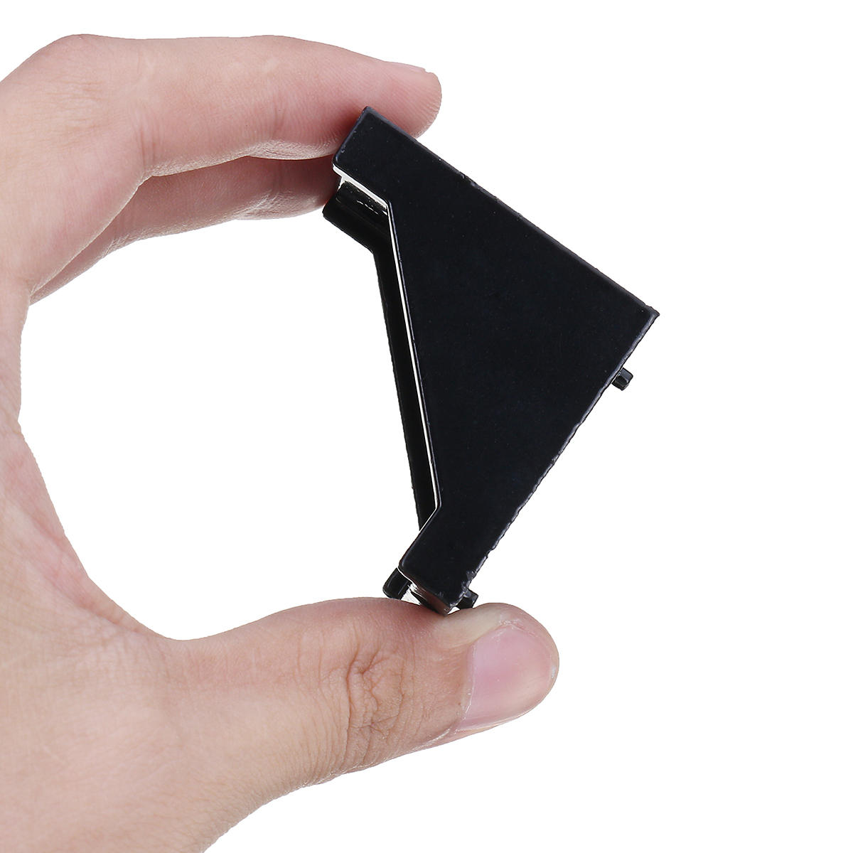 40x40mm Aluminium Black Angle Corner Joint Electrophoresis Right Angle Bracket 4Pcs