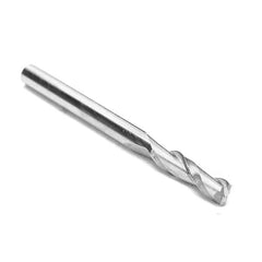 3.175mm 12mm Carbide CNC 2 Flute Spiral Bit End Mill Router Cutting Tool