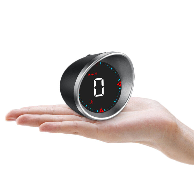 GPS HUD Head-up Display Overspeed Alarm Speedometer Auto Fatigue Driving Reminder