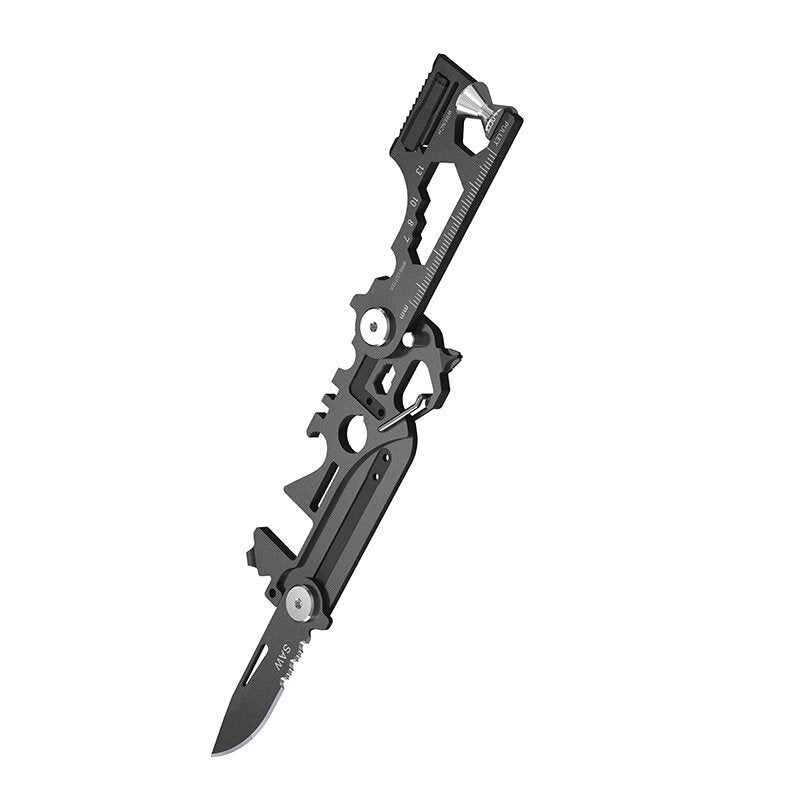 420 Grade Stainless Steel Compact Combination Tool 30 in 1 Mini Pocket Tool EDC Tool for Daily Outdoor Carrying