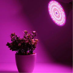 E27 290LED Plant Grow Light Full Spectrum Glowth Lamp Set for Flower Seeds Indoor Greenhouse AC85-265V