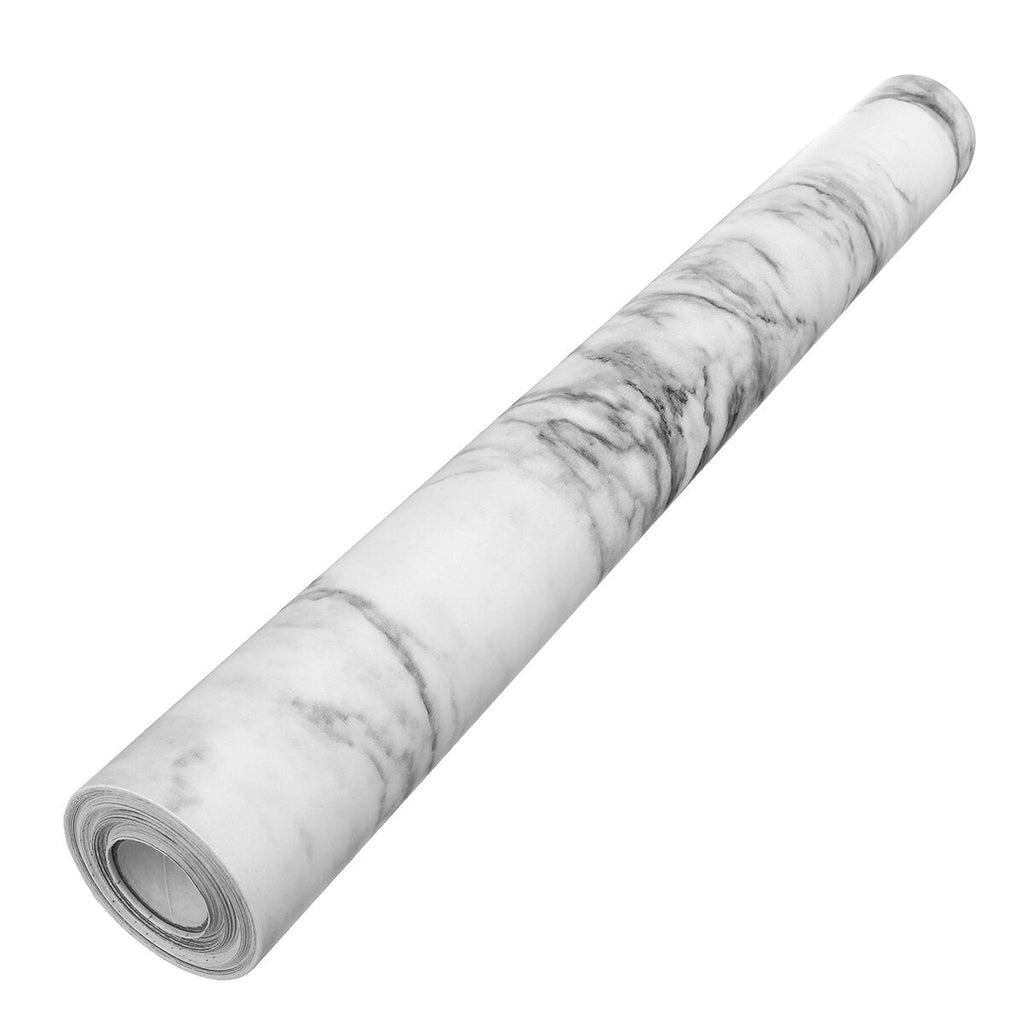 0.45*10M One Roll Marble Pattern PVC Wallpaper Waterproof Dustproof Moisture-proof Self-adhesive Wallpaper