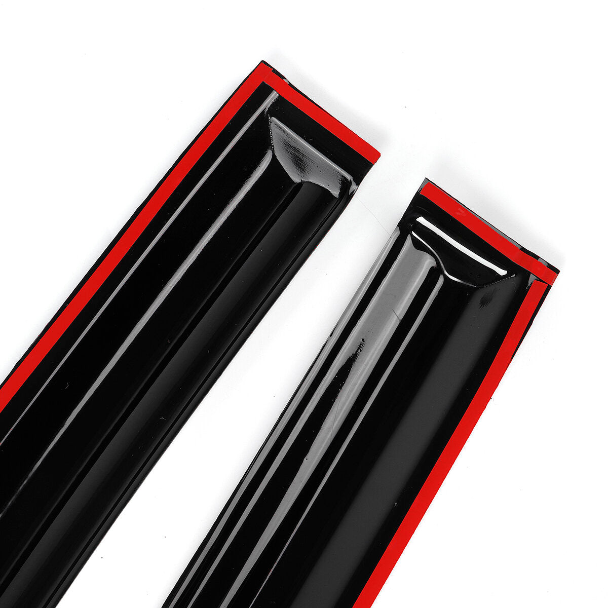 4Pcs Plastic Exterior Visor Vent For TOYOTA C-HR 2017-2020 Shades Window Sun Rain Guard Deflector