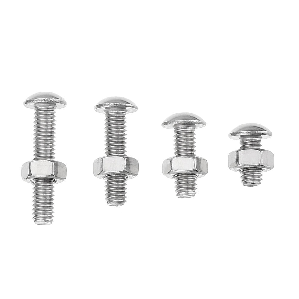M3 M4 M5 Carbon Steel Screw Hex Socket Cap Head Bolt Nut Assortment 440Pcs