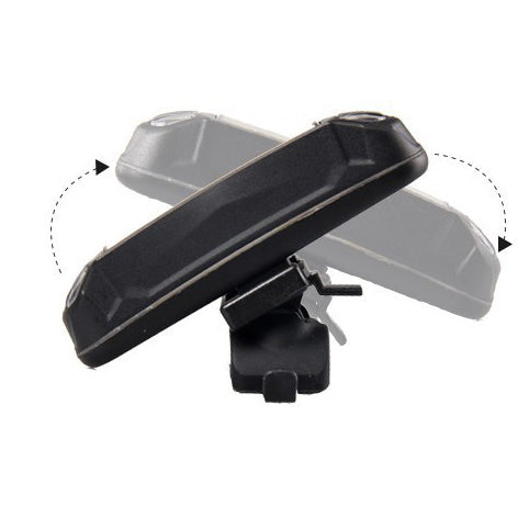 2 in 1 500LM Bicycle USB Rechargeable LED Bike Front Light Taillight Ultralight Warning Night Light