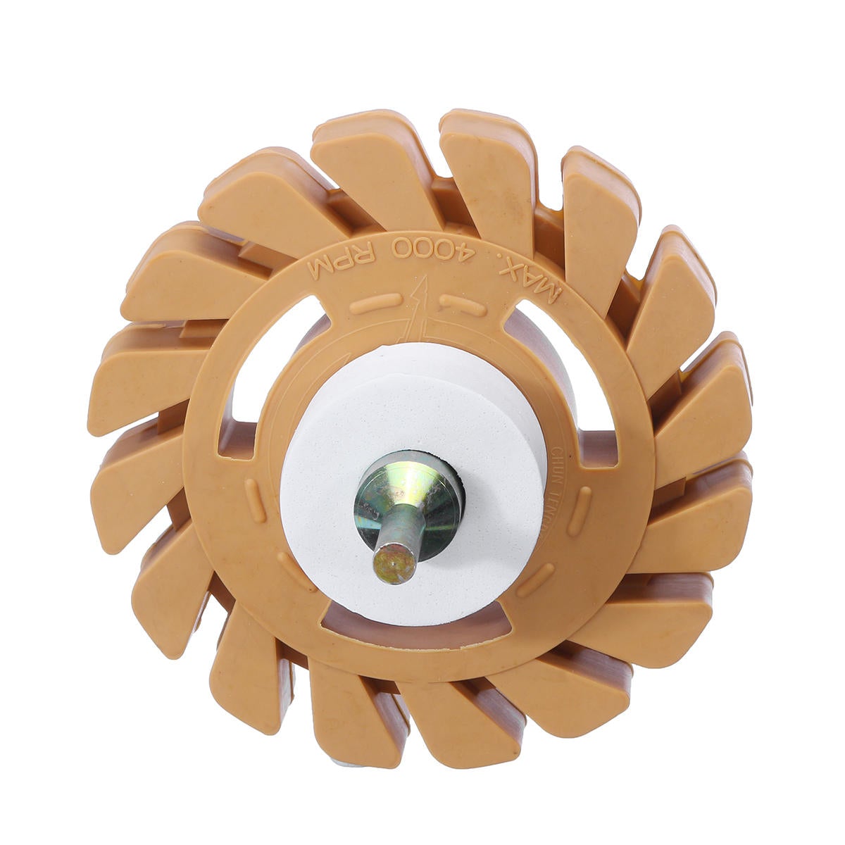 3.5/4 Inch Car Pneumatic Degumming Plate Paint Removal Rubber Wheel Decal Remover Eraser Wheel