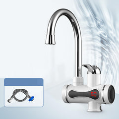 220V Tankless Electric Kitchen Water Heater Tap Instant Hot Faucet Cold Heating