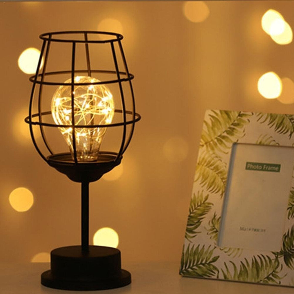Table Lamps Bedroom Living Room LED Bedside Light Modern Art Bed Lamp Night Light Office Desktop Decoration