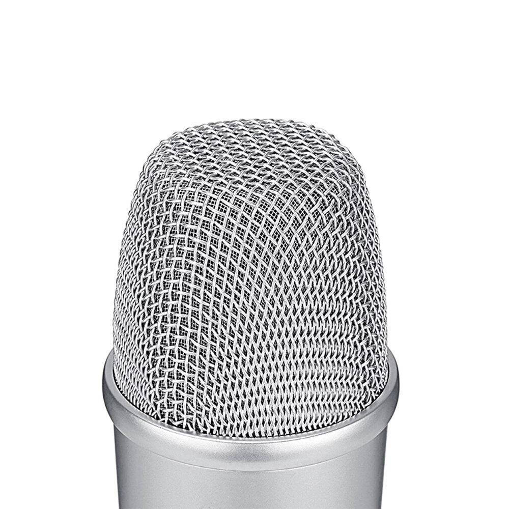 USB Microphone Stereo Condenser Mic for iPhone Android Smartphone Windows Computer Laptop PC Live Broadcast Interview