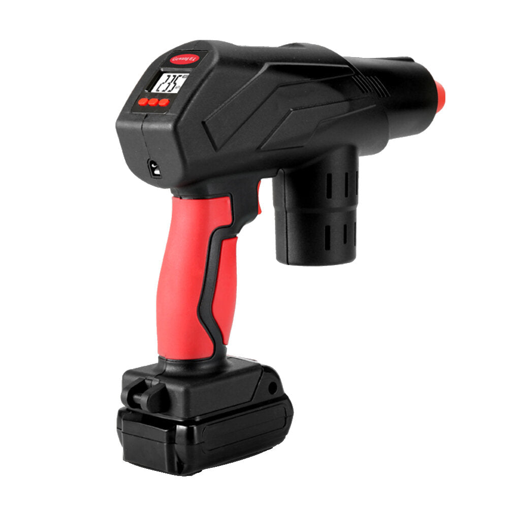 150PSI 6High Speed Air Compressor Pump Digital Tire Inflator Cordless Rechargeable for Car Motorcycle Bicycle Ball Swimming Ring