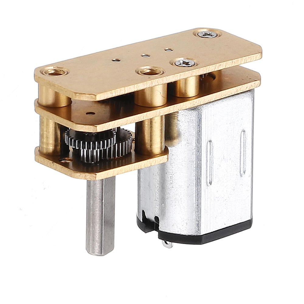 DC12V 105rpm 1:200 Ratio DC Motor Permanent Magnet Reduction Gear Motor