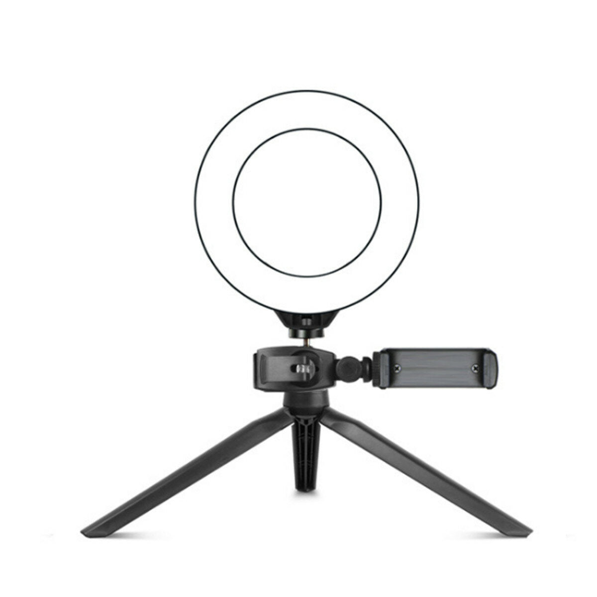 LED Ring Light Stand 3200K-5800K Dimmable Lamp for Selfie Video Photo Live Show