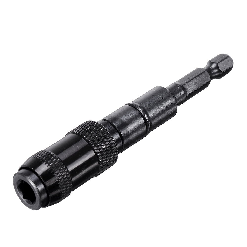 Black/Silver Magnetic Screw Holder Angle Magnetic Pivoting Bit Tip Holder Magnetic Screwdriver Drill Bit Drive Guide Extensions Adapter