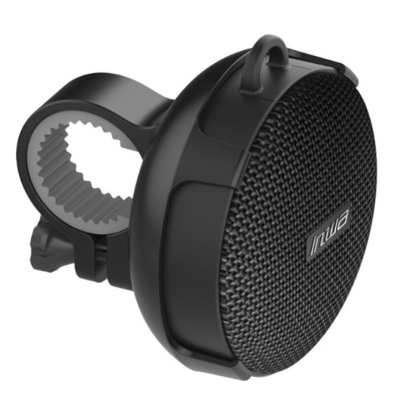 Bicycle Bluetooth Speaker Hi-Fi Stereo Wireless Soundbar TF Card AUX-In IPX7 Waterproof Portable Outdoor Bike Speaker with Mic with Bracket