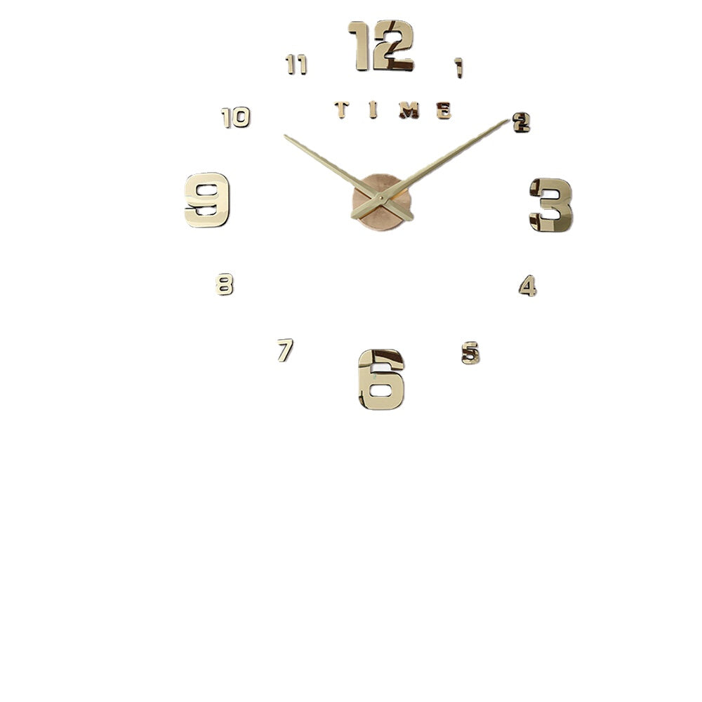 DIY Wall Clock Silent Quartz Luminous Wall Night Clocks