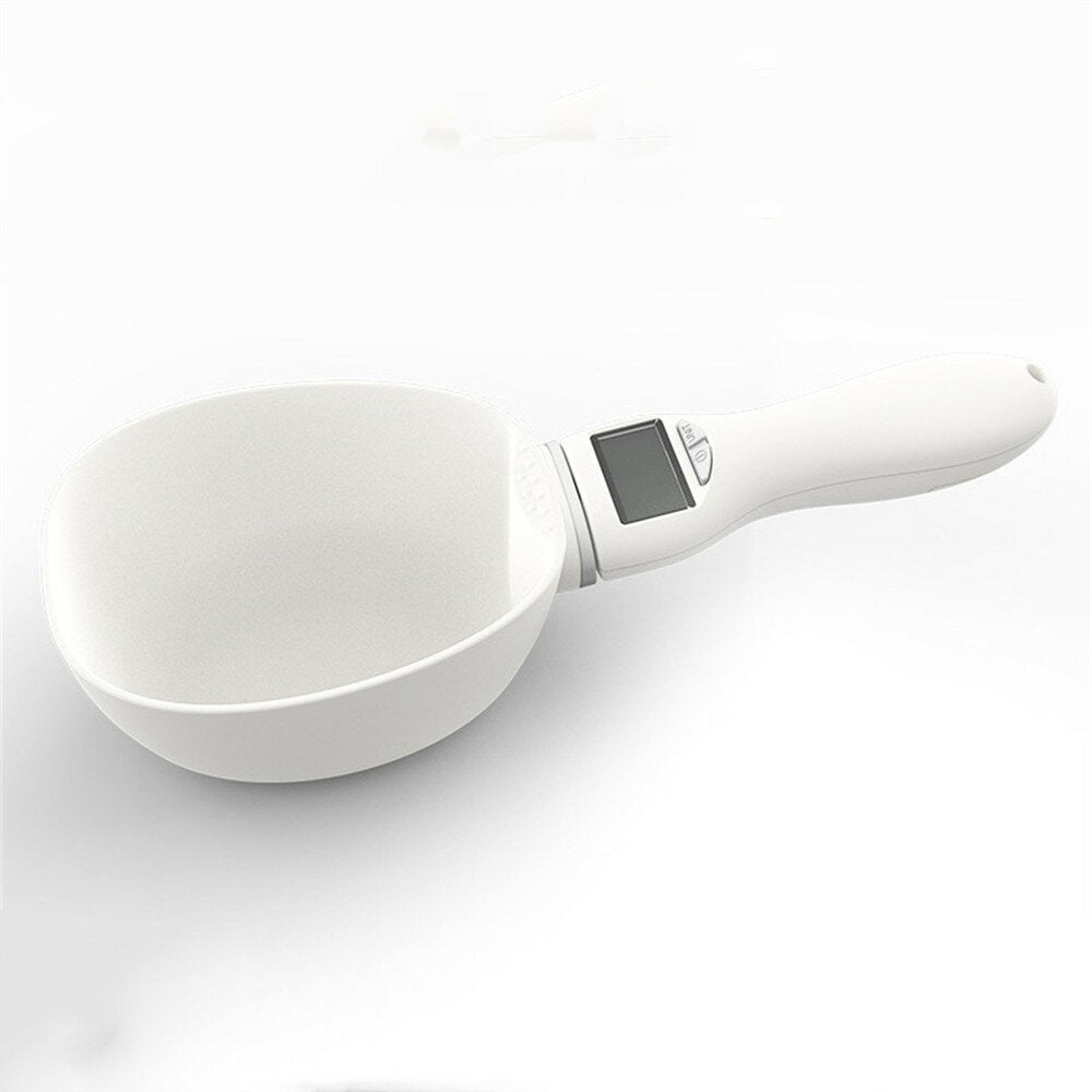 Intelligent Pet Food Electronic Scale 250ml Removable Weighing Pan PP Material Help Pets Eat Healthy