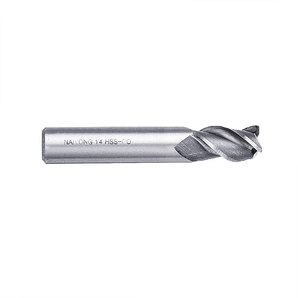 12-20mm HSS-CO 3 Flutes Milling Cutter CNC Milling Tool for Steel