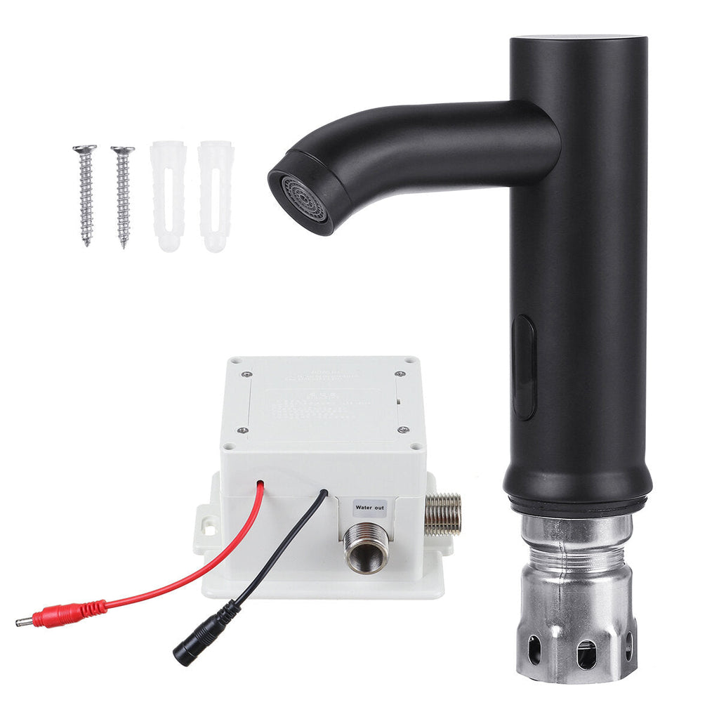 Automatic Infrared Sensor Faucet Kitchen Sink Water Tap Deck Mount Smart Touch