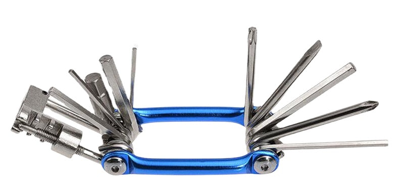 11-in-1 Bicycle Repair Tools Kit Multifunction Hex Spoke Cycling Screwdrivers Tools Tyres Lever Allen Wrench MTB Bike Tools