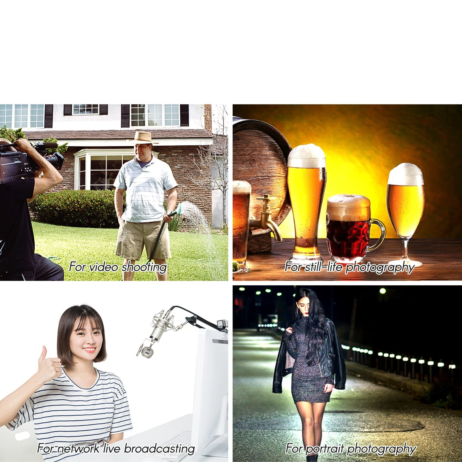 Photography Studio LED Lighting Kit