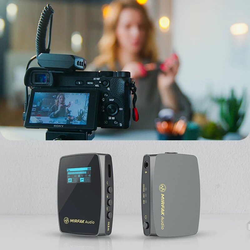 Audio Microphone System Announces Dual Channel Compact 2.4GHz Digital Wireless SD Card for Recording