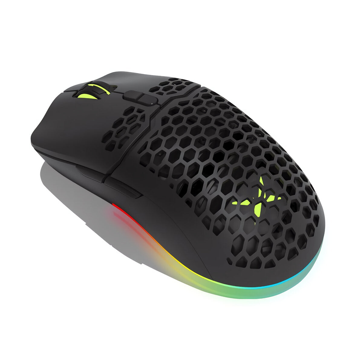 RGB Gaming Mouse USB Wired Lightweight Honeycomb Shell 7200DPI Ergonomic Mice with Soft Rope Cable For PC Laptop