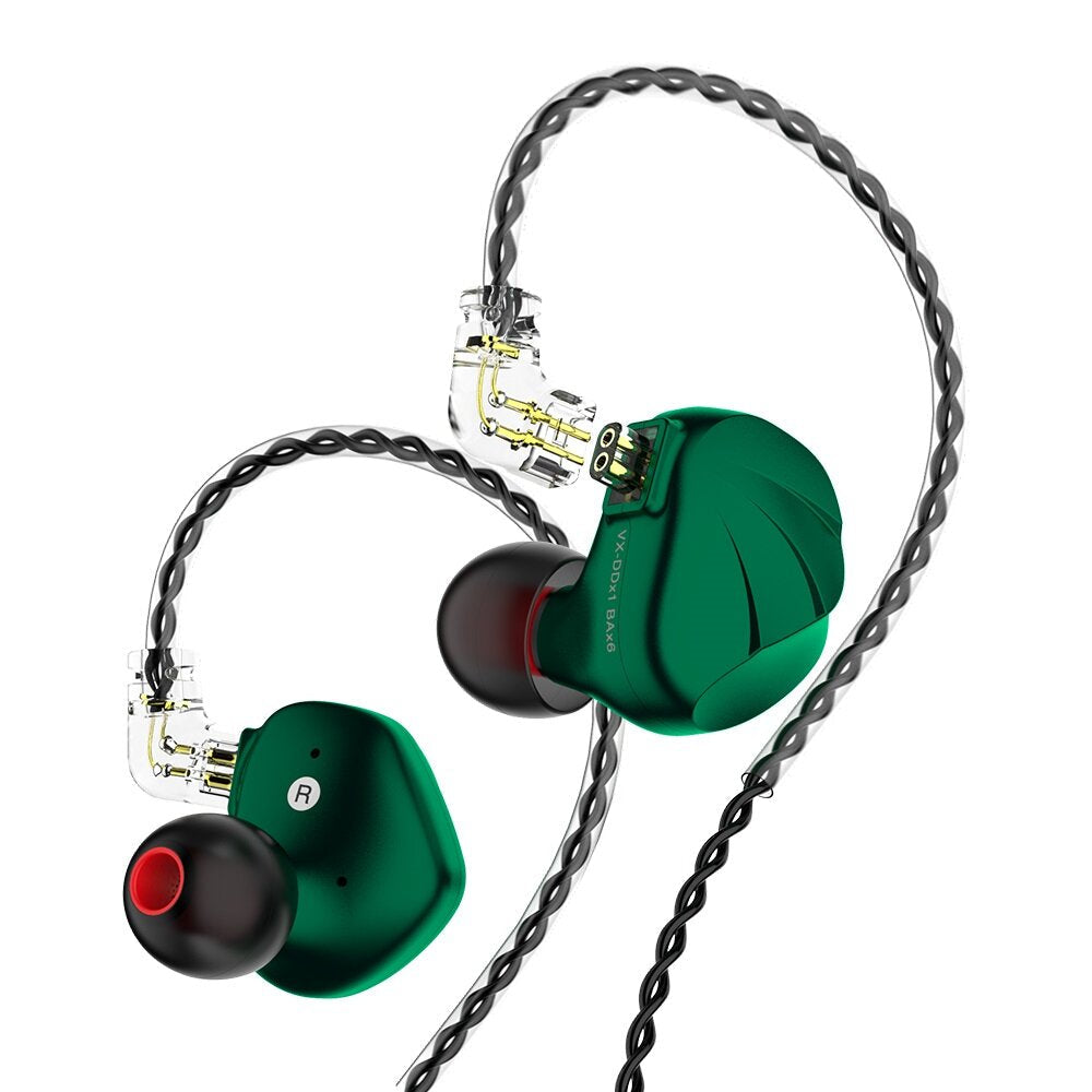 Dynamic Drivers In Ear Earphone Noise Cancelling Headphone 2Pin 0.75MM Connector for Mobile Phones PC Computer